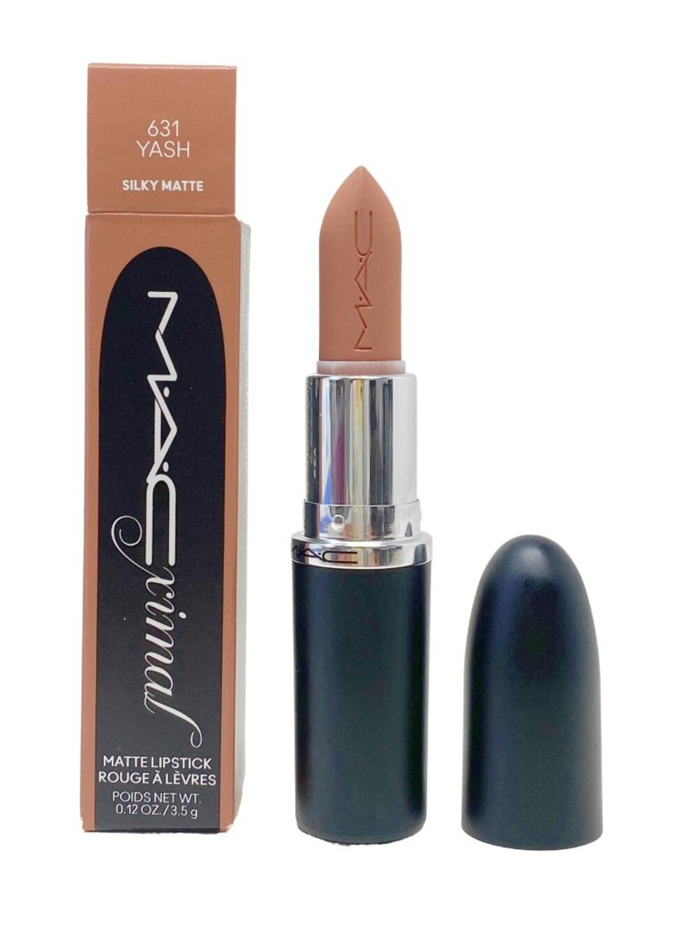 NEW ☑️ MAC  #631 YASH  M·A·Cximal Silky Matte 12HR Wear Lipstick